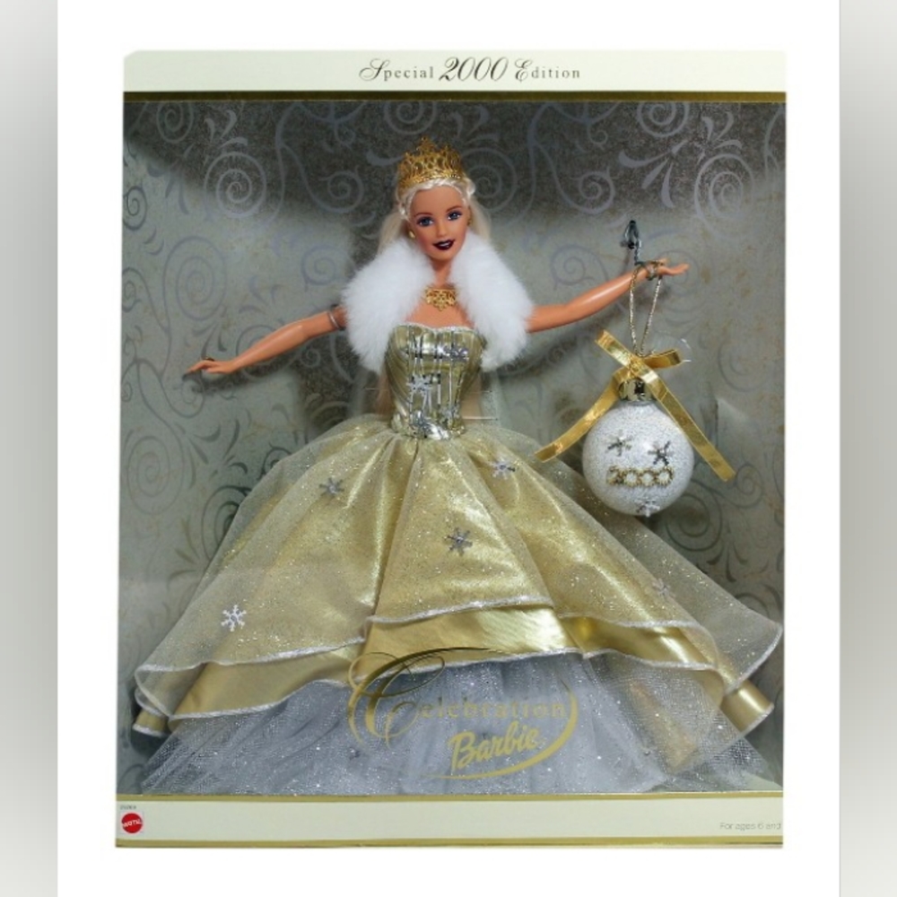 Mattel 2000 Celebration Barbie - NIB